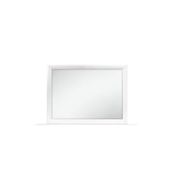 Global Furniture Usa Transitional Glam Jordyn White Mirror 1196 - main